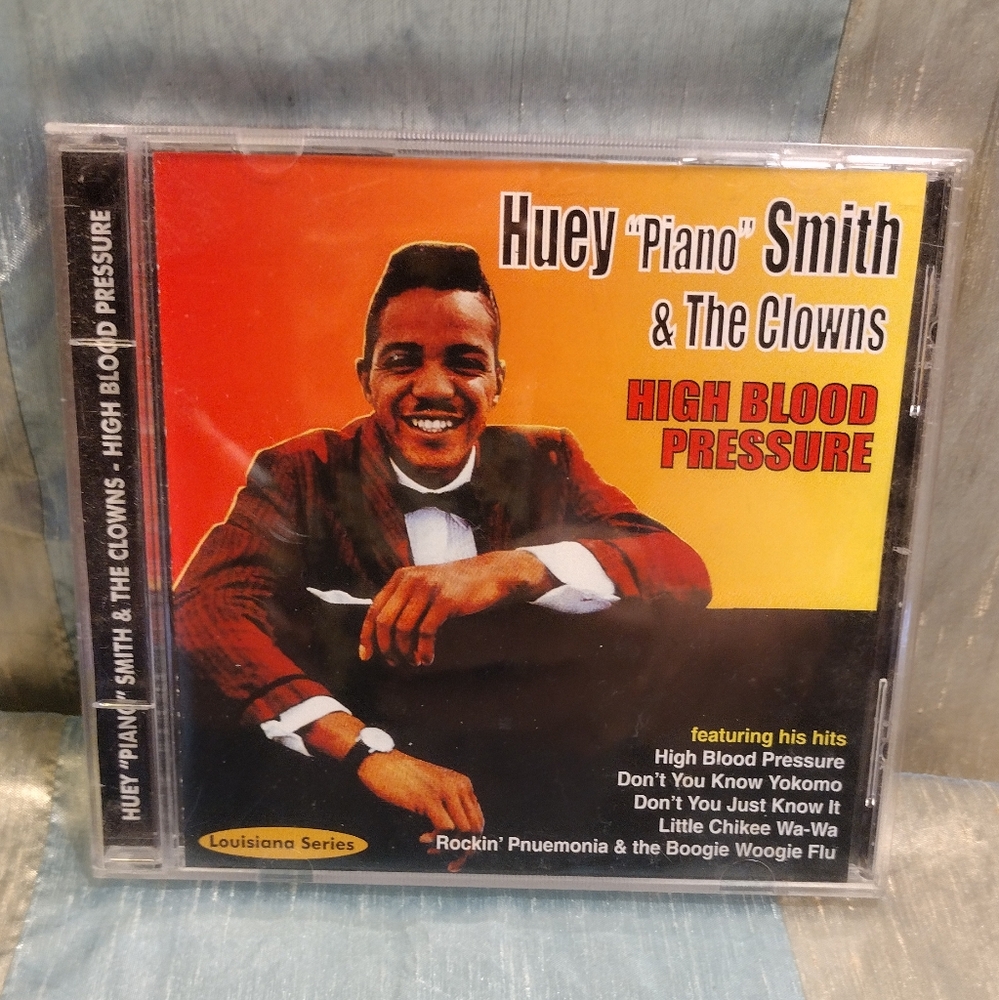 Huey "Piano " Smith & The Clowns CC ( HIGH BLOOD PRESSURE )